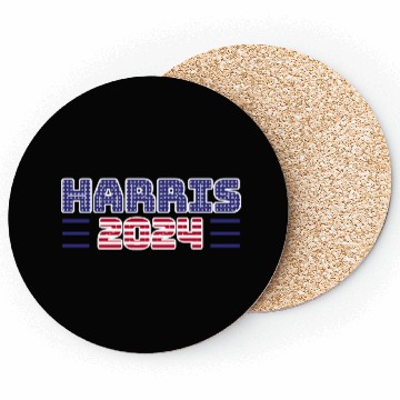 Discover Harris 2024 - Kamala Harris for President Election Coasters