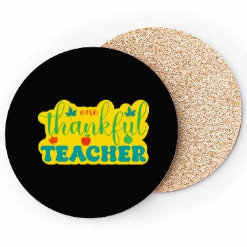 Discover one thankful teacher Coasters