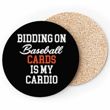 Discover Bidding On Baseball Cards Is My Cardio Trader Coasters