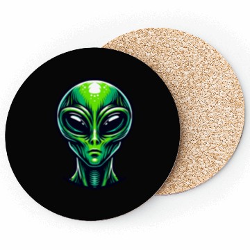 Discover Green Alien Coasters