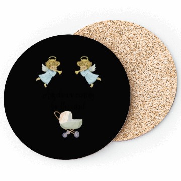 Discover Unisex Angel Baby Coasters