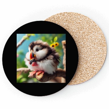 Discover The atlantic puffer-hamster Coasters