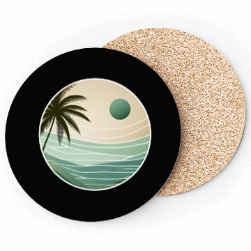 Discover Tropical Sunset Serenity Coasters