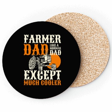 Discover Farmer Yard Farmer Agriculture Coasters