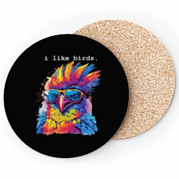 Discover I Like Birds Coasters
