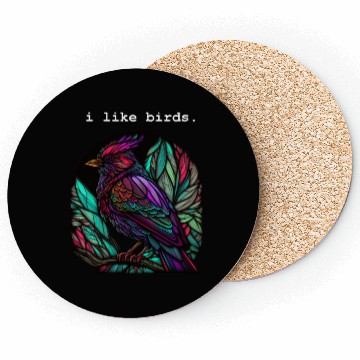Discover I Like Birds Coasters