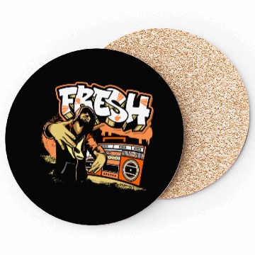 Discover Graffiti Train Streetwear Old School Coasters