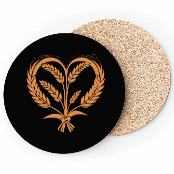 Discover Wheat Cereal Grain Food Lover Funny Design Coasters
