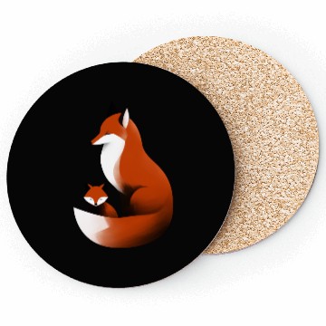 Discover Little Fox Family Coasters