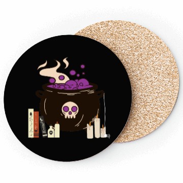 Discover halloween design for physics and science lovers Coasters