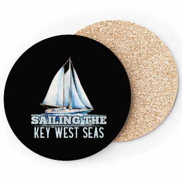 Discover West Keys SAILING THE KEY-WEST SEAS Sailor Coasters
