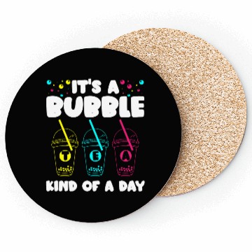 Discover Kawaii Bubbles Sweet Iced Tea Coasters