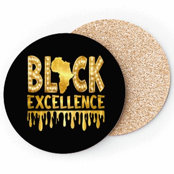 Discover Black Excellence Coasters