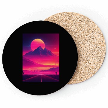 Discover Neon Horizon: A Synthwave Journey Coasters
