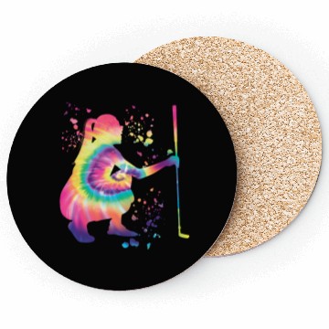 Discover Golfer Colorsplash Kids Miniature Golf Coasters