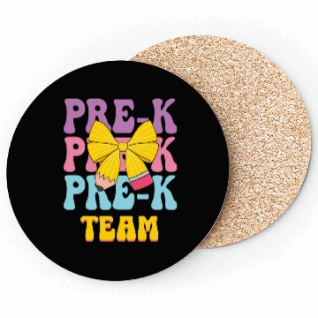 Discover Pre-K Team - Preschool Teacher Coasters