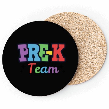 Discover Pre-K Team - Preschool Teacher Coasters