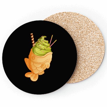 Discover Matcha Taiyaki Ice Cream with Pocky & Wafer Roll Coasters