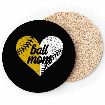 Discover Softball Mom Funny Mommy Mother's Day Coasters
