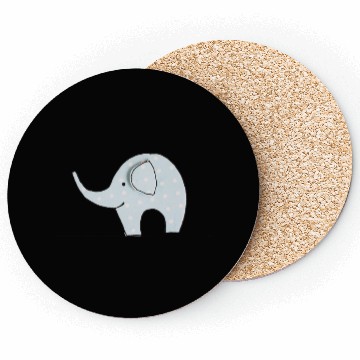 Discover Kids Elephant Funny Design Coasters - Cool Animal Lover