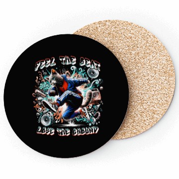 Discover Breakdancing B-boy Feel the beat Coasters