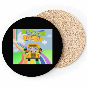 Discover kides back to school Coasters 2024
