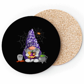Discover Halloween Gnomes, Happy Halloween Coasters