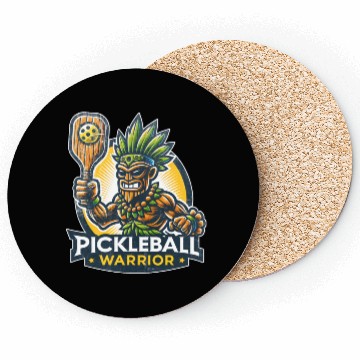 Discover Pickleball Warrior Coasters