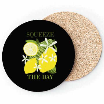 Discover Citrus Lover Squeeze the day Coasters