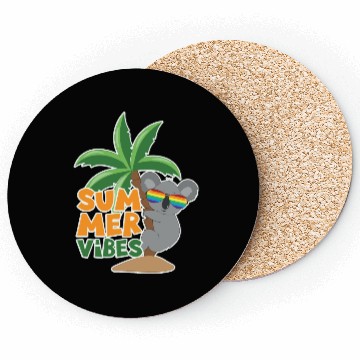 Discover Summer Vibes Koala Coasters