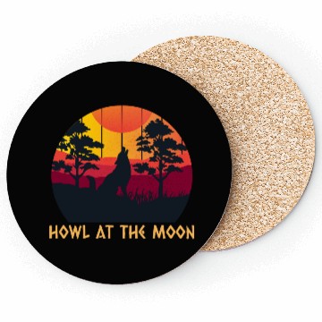 Discover Howling At The Moon Coasters