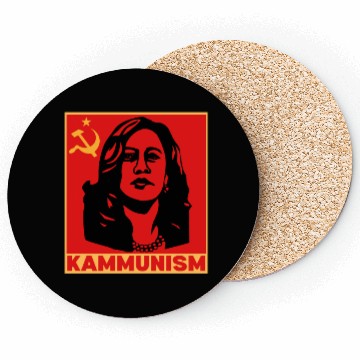 Discover Kamala Harris Kammunism communism 2024 Coasters