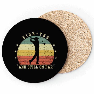 Discover Funny 80th Birthday Golf Lover eigh-Coasters and still