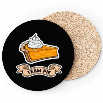 Discover Pumpkin Pie Team Pie Coasters