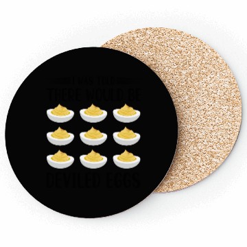 Discover Funny Deviled Eggs Designs For Deviled Egg Lover Coasters