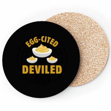 Discover Funny Deviled Eggs Designs For Deviled Egg Lover Coasters