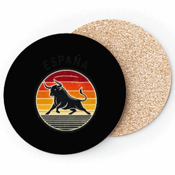 Discover Spain Taurus Design Coasters