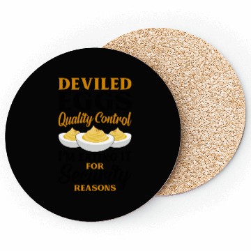 Discover Funny Deviled Eggs Designs For Deviled Egg Lover Coasters