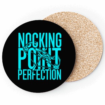 Discover Archery Archer Nocking point perfection Coasters