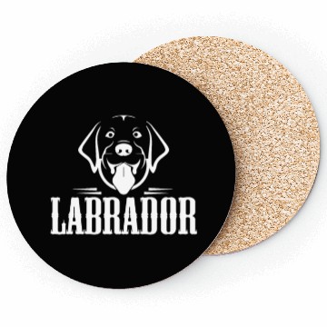 Discover Cute Dog Lover Coasters Friendly Animal Labrador Breed