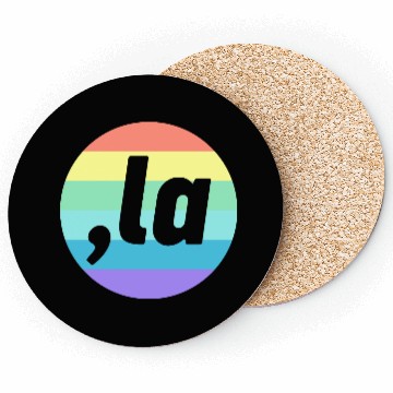 Discover Kamala Harris Comma La Rainbow Election 2024 Coasters