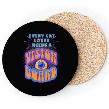 Discover Every Cat Lover Needs a Vision Board Coasters