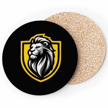 Discover Lion Shield Coasters