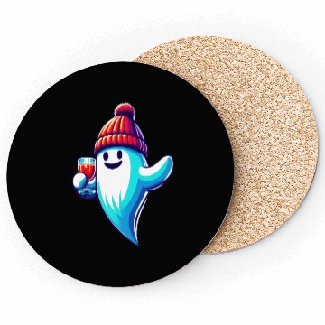 Discover Winter Ghost Cheers Coasters