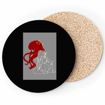 Discover Glass Girl Coasters