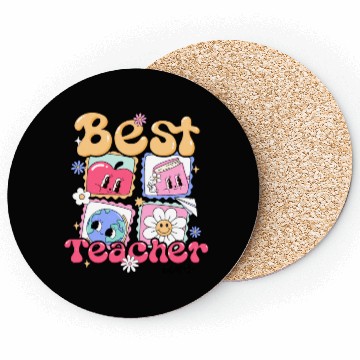 Discover Best Teacher ever Coasters
