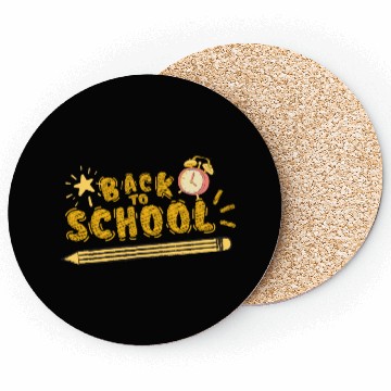 Discover Back to School Coasters