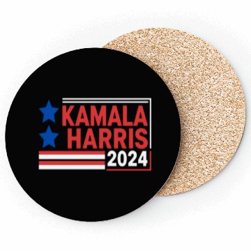Discover Kamala Harris 2024 Coasters