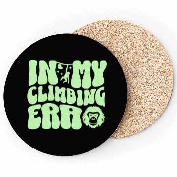 Discover In my climbing era curvy boulderwriting bouldering Coasters