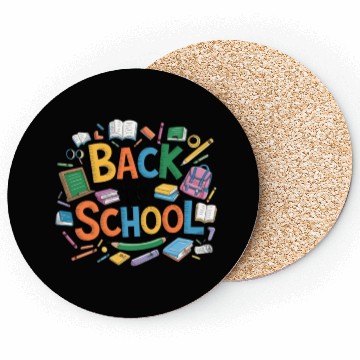 Discover back to school on kids Coasters